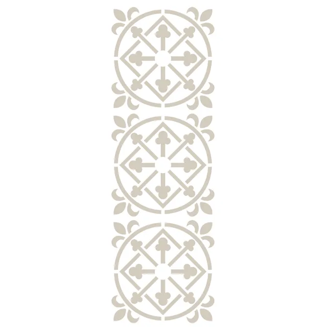 fleur-cement-tile-royal-tile-schablone-18x50cm image 1