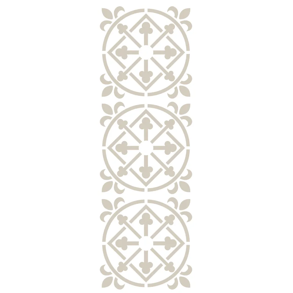 fleur-cement-tile-royal-tile-schablone-18x50cm image 1