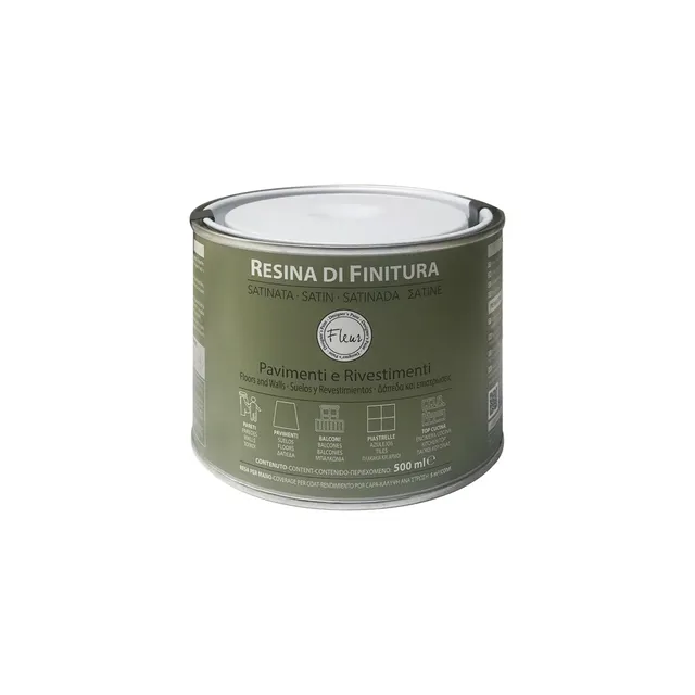 fleur-resin-cement-look-finitura-satinata-harz-seidenmatt image 1