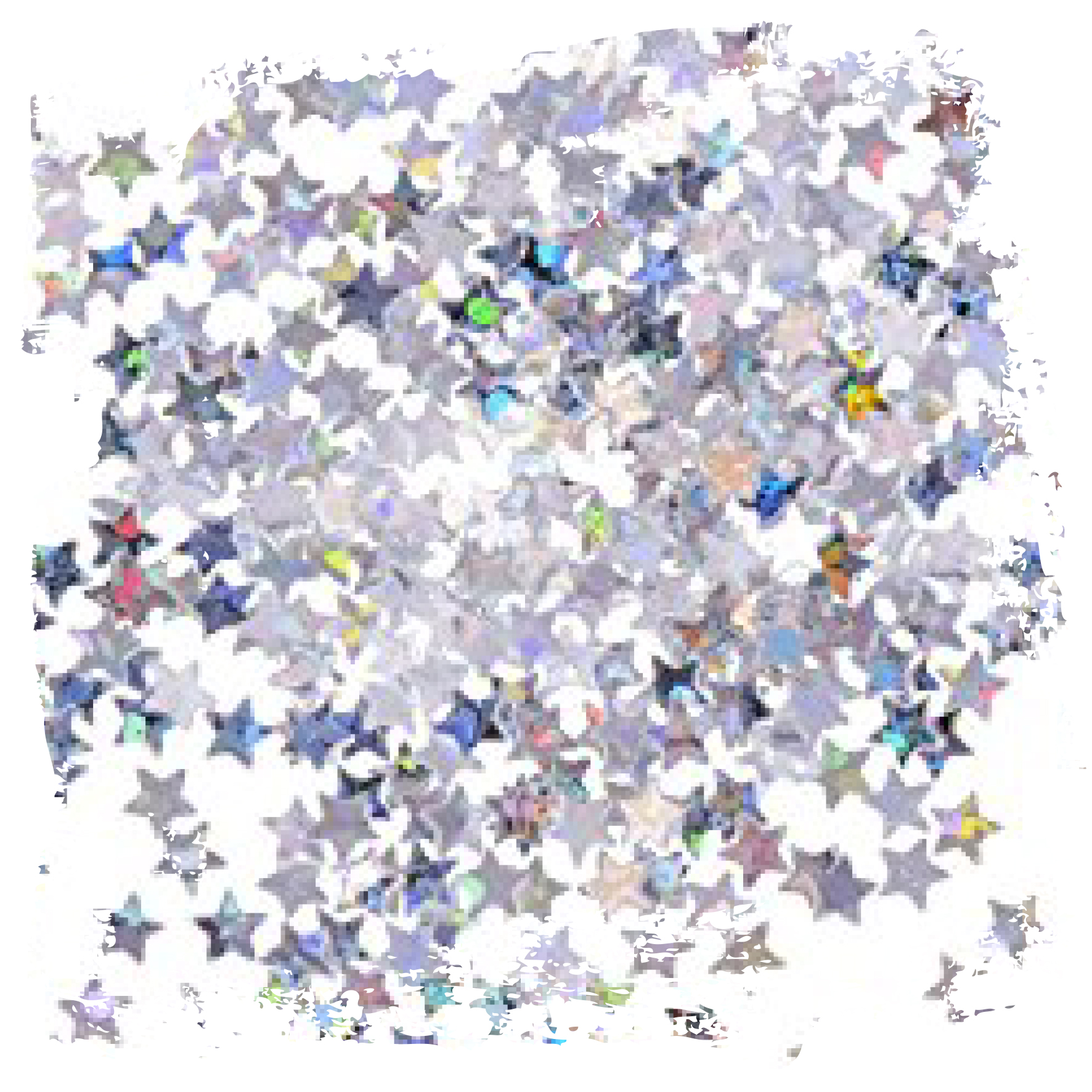 fleur-powder-glitter-star-white-rainbow-glitzerpulver image 1