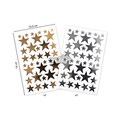 avenue-mandarine-initial-ae027o-sticker-sterne-gold-silber image 7
