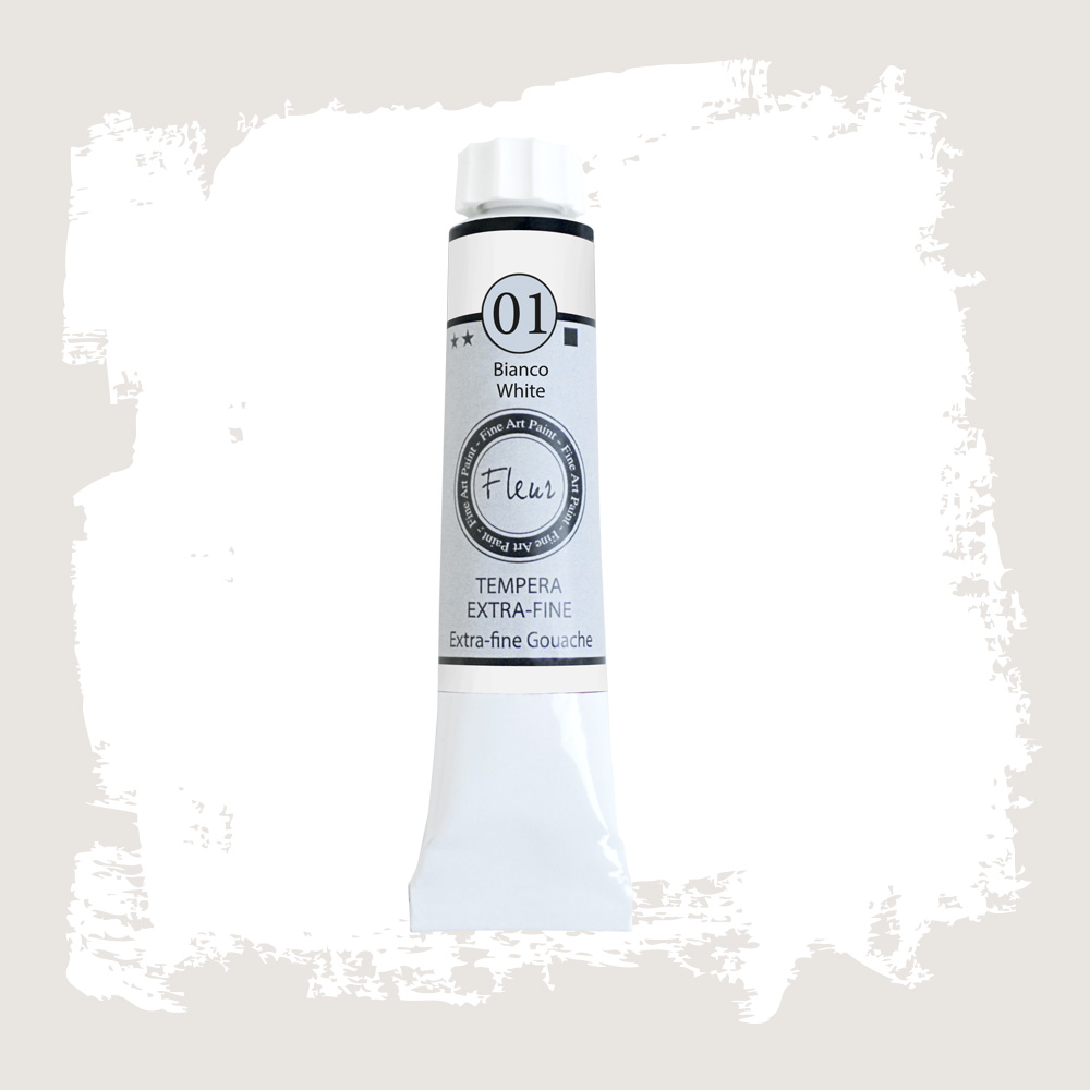 fleur-artistic-gouache-tempera-bianco-wei-deckend image 2