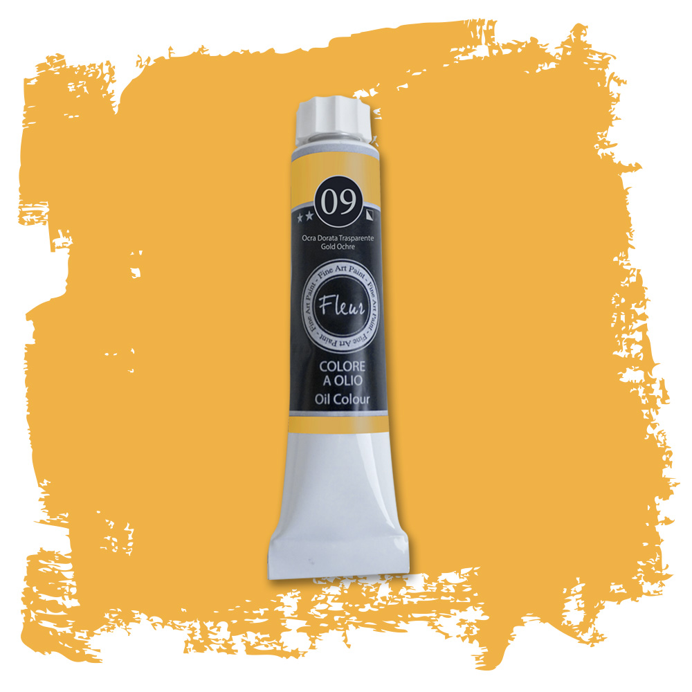 fleur-oil-colours-ocra-dorata-trasparente-lfarbe image 2