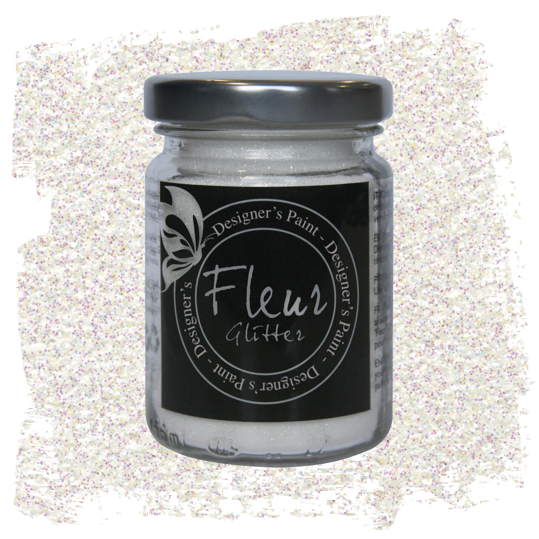 fleur-powder-glitter-white-rainbow-glitzerpulver-fein image 2
