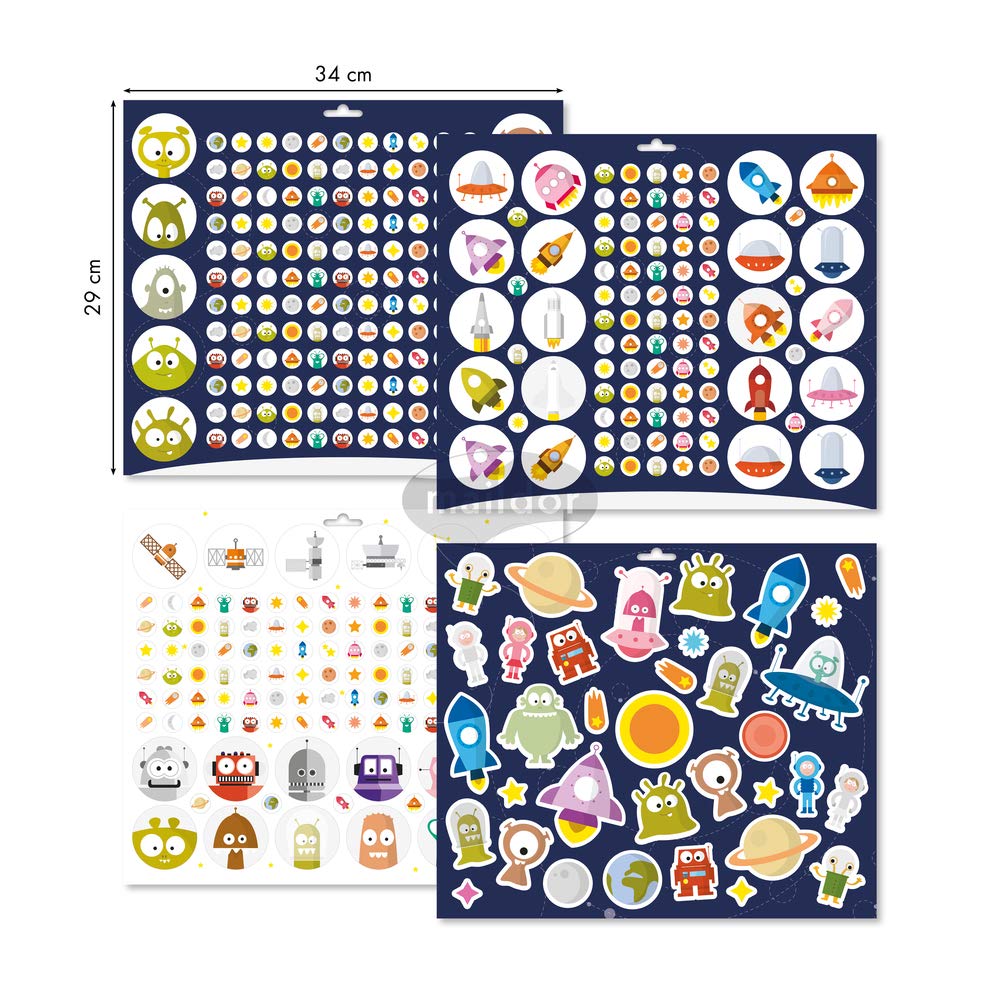 my-mandarine-ae174c-stickerbuch-weltraum-778-sticker-8-b-gen image 2