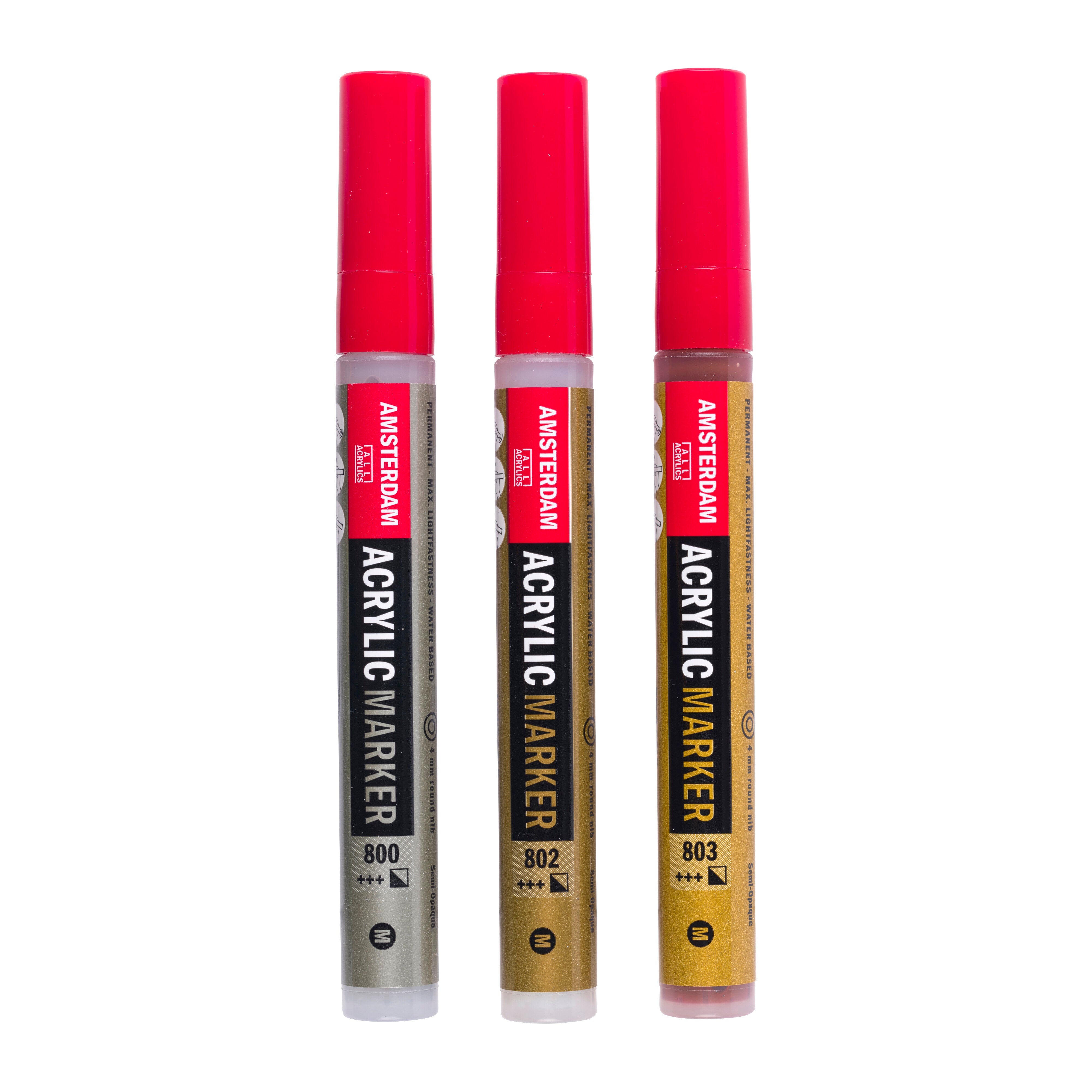 amsterdam-acrylic-markers-metallic-set-acrylmarker-3-farben-4mm image 3