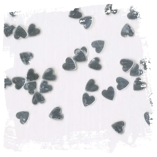 fleur-powder-glitter-cuori-silver-glitzerpulver-herzen-silber image 1