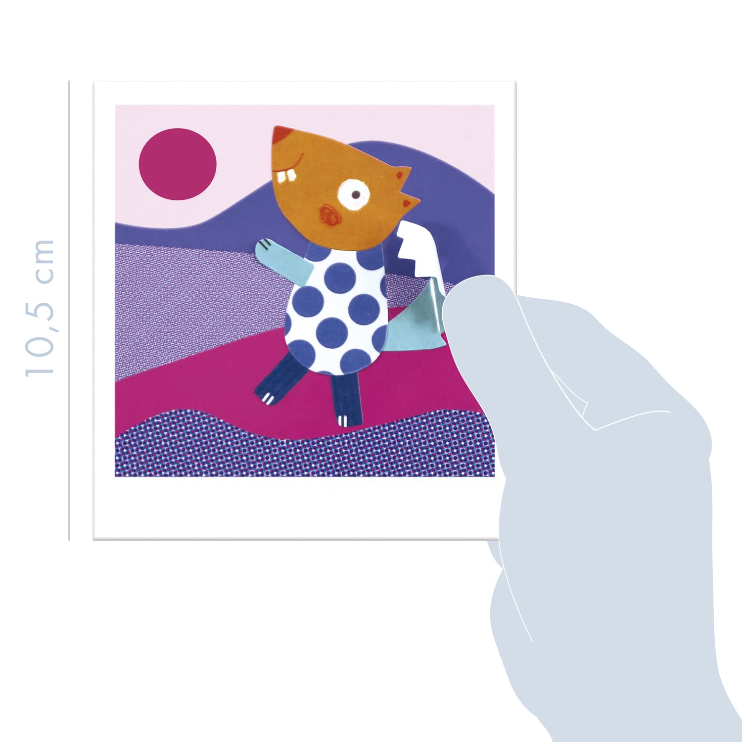 avenue-mandarine-kreativbox-kc044c-safari-sticker-10-karten-set image 4