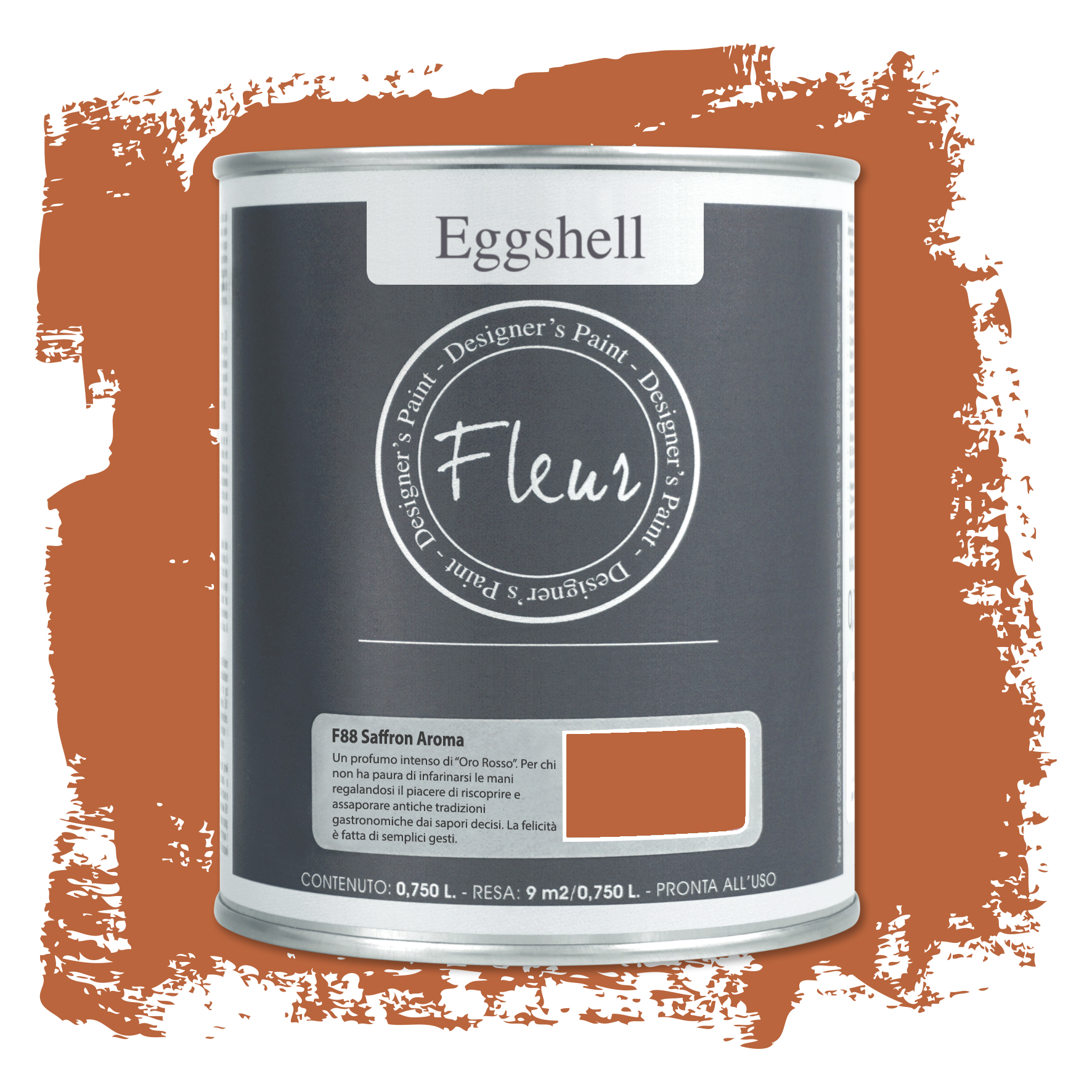 fleur-eggshell-saffron-aroma-seidenmatt-gelb image 2