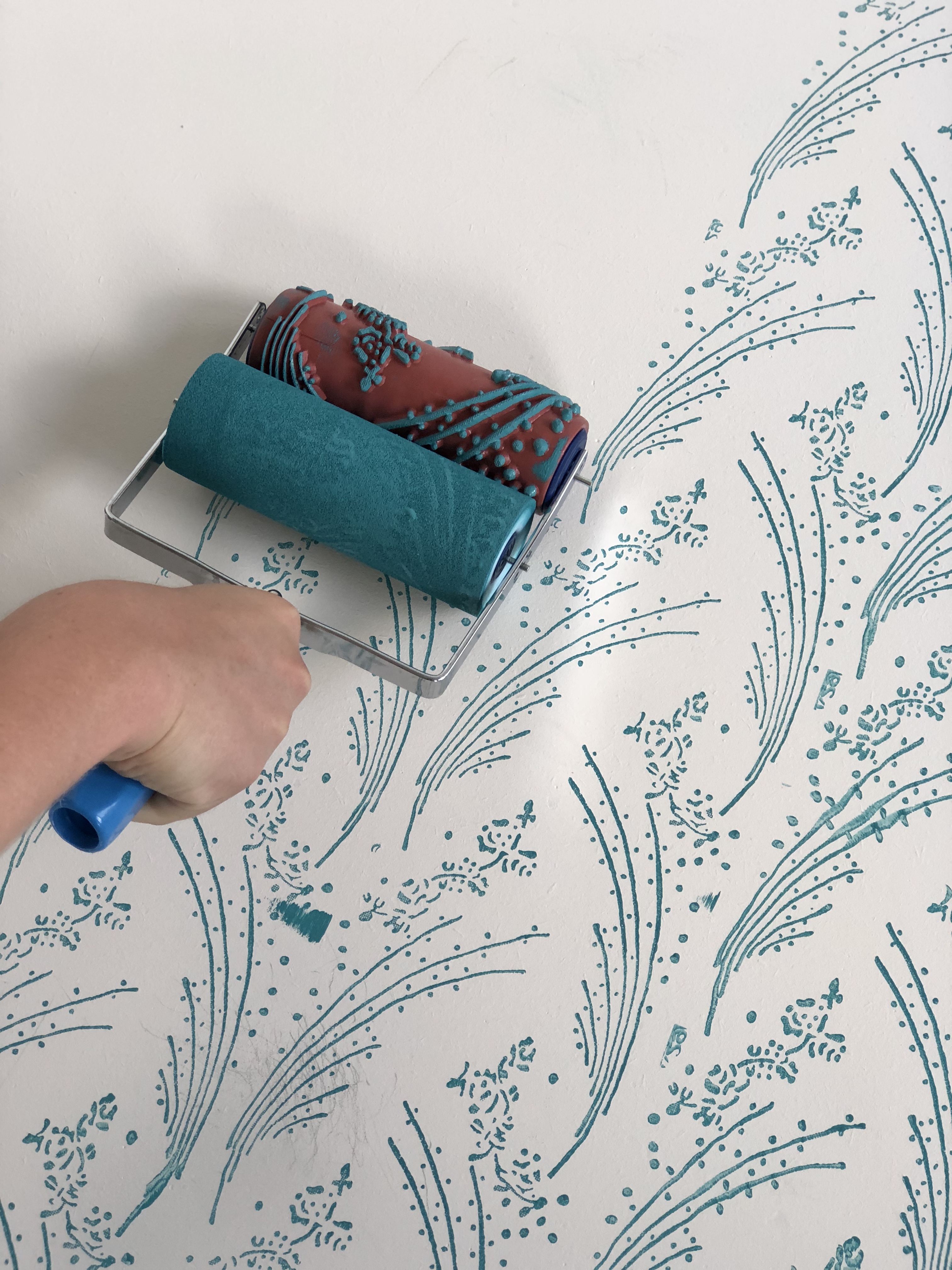 fleur-decorative-rollers-wild-flowers-musterrolle-15-cm image 3