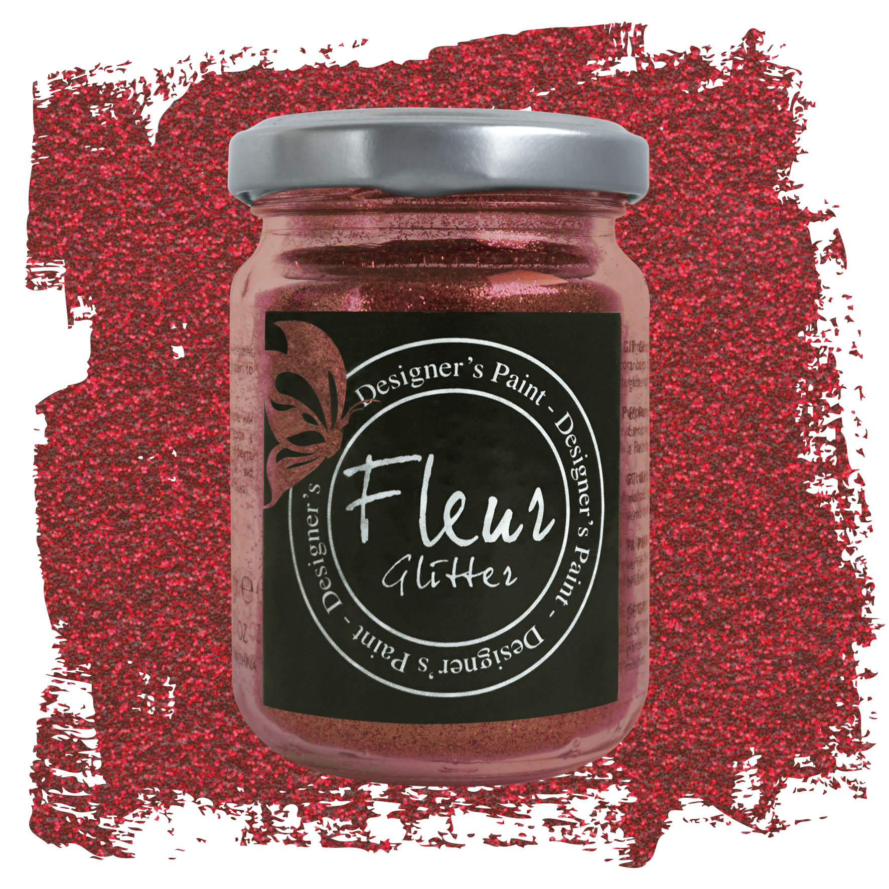 fleur-powder-glitter-cherry-red-glitzerpulver-rot-fein image 2