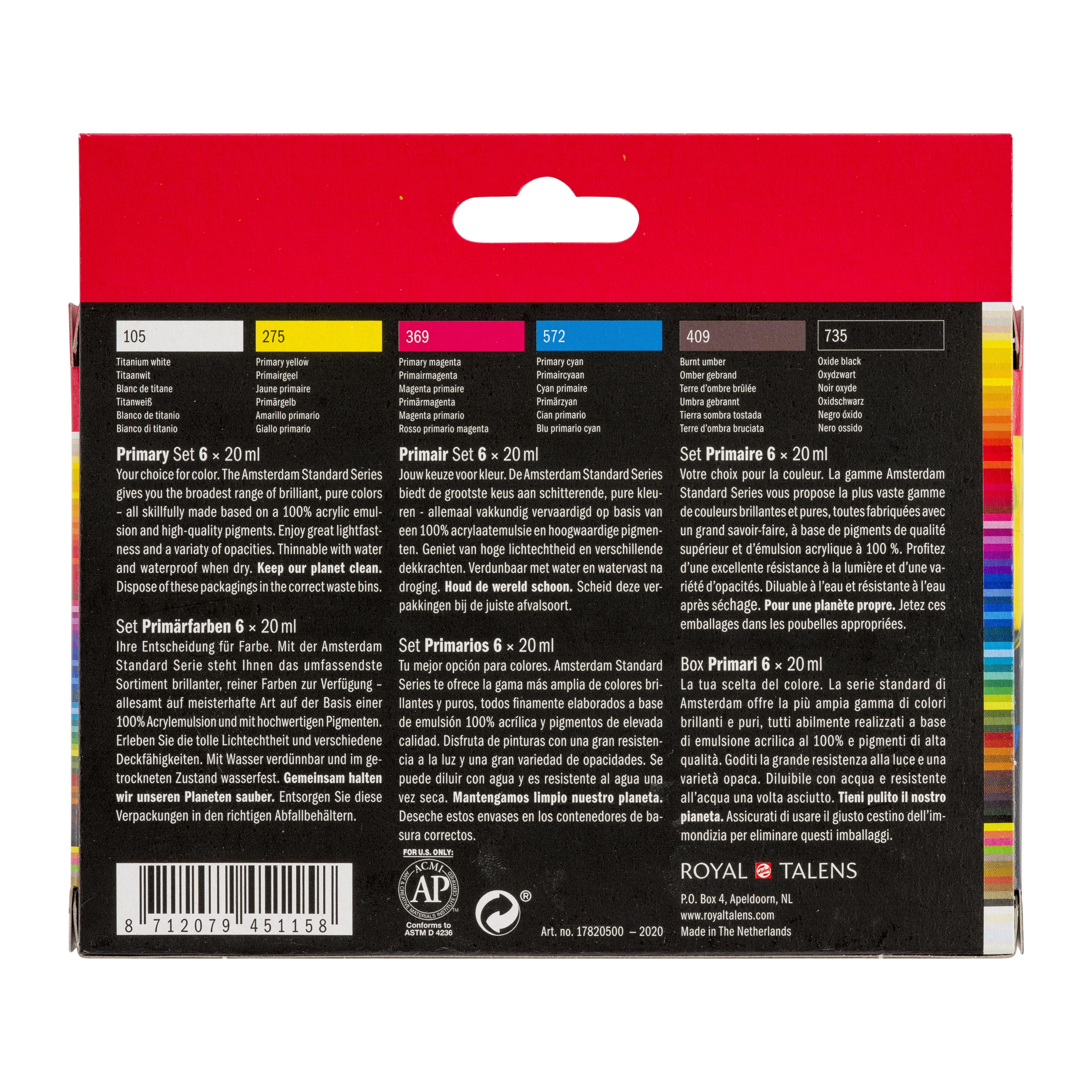 amsterdam-standard-acrylfarbe-primary-set-6x20-ml-sortiert image 3