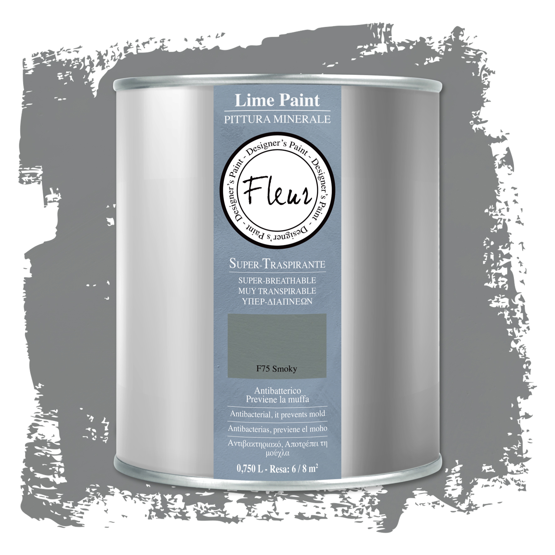fleur-lime-paint-kalkfarbe-smoky-rauchgrau image 2