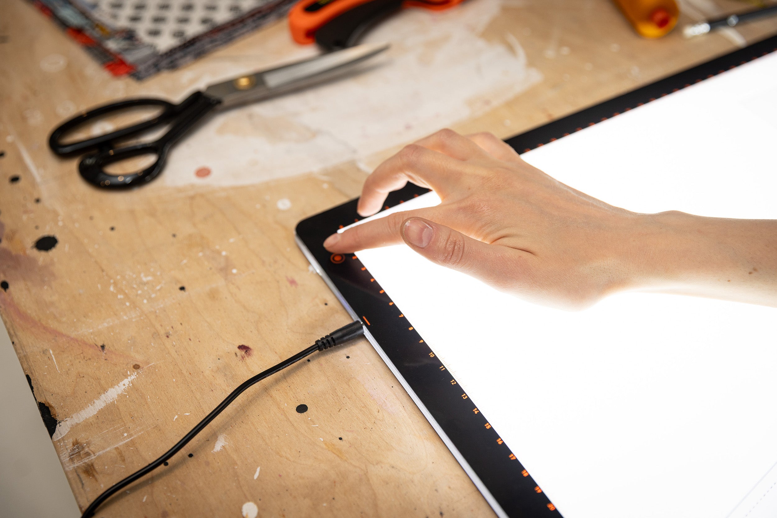 daylight-wafer-3-lightpad-a2-leuchtplatte-dimmbar image 1