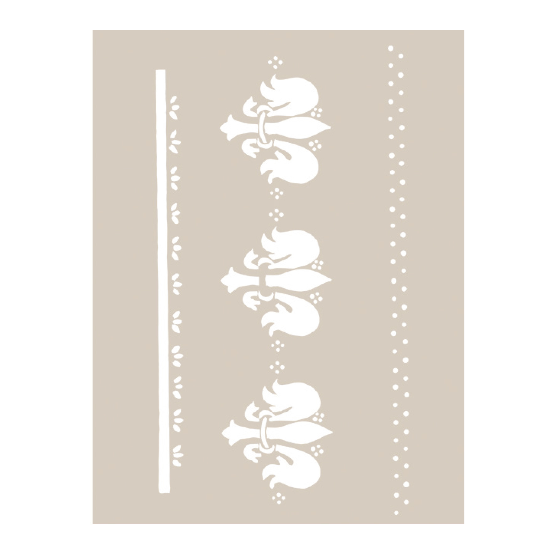 fleur-hand-painted-middle-age-lily-deko-transfer-21x29-7 image 1