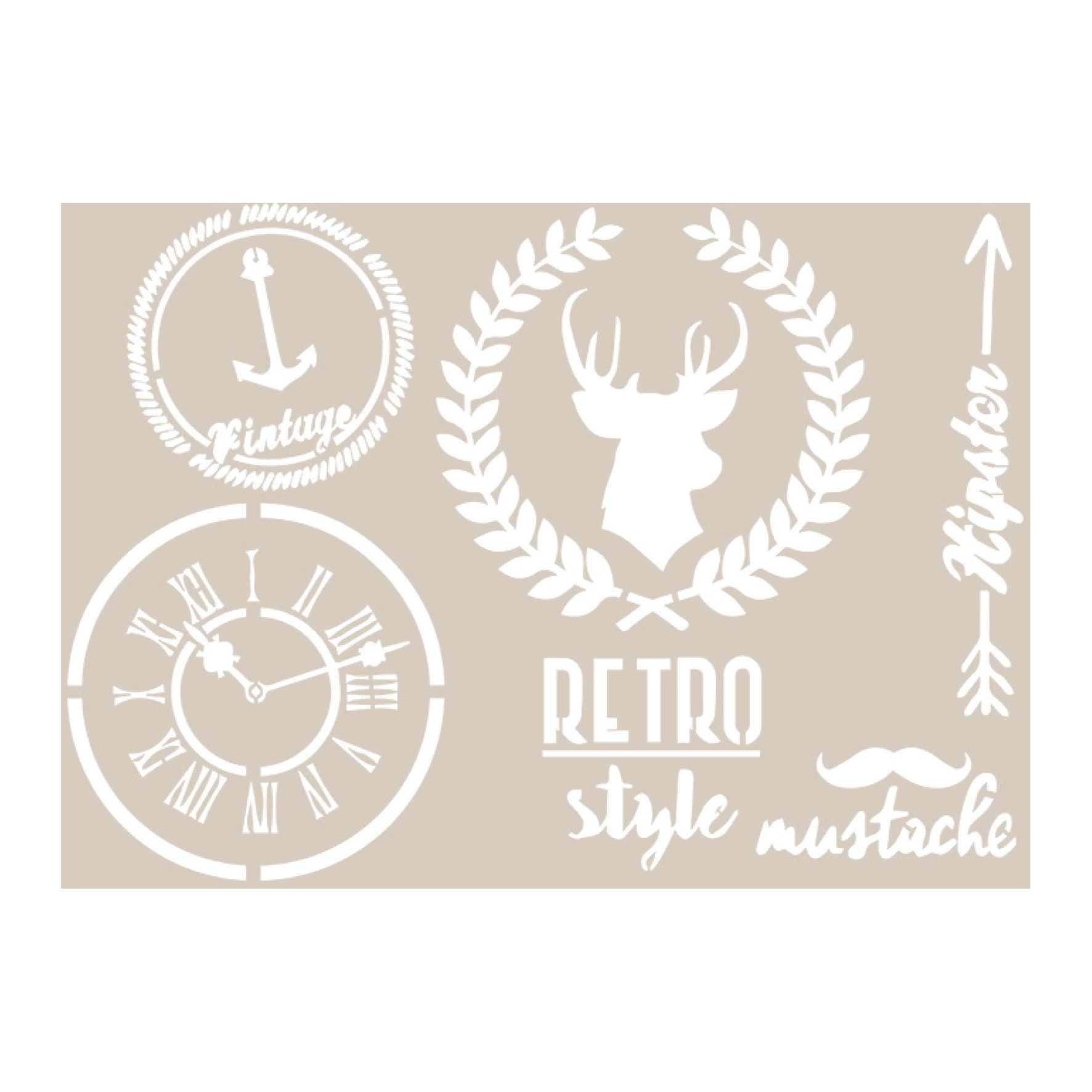 fleur-retro-style-collection-dekopapier-21x29-7-cm image 1
