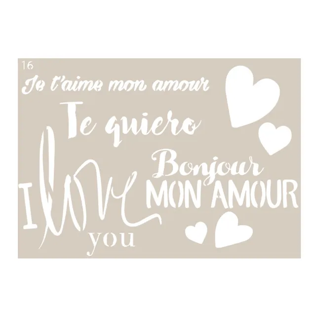 fleur-retro-style-transferfolie-love-21x29-7-cm image 1