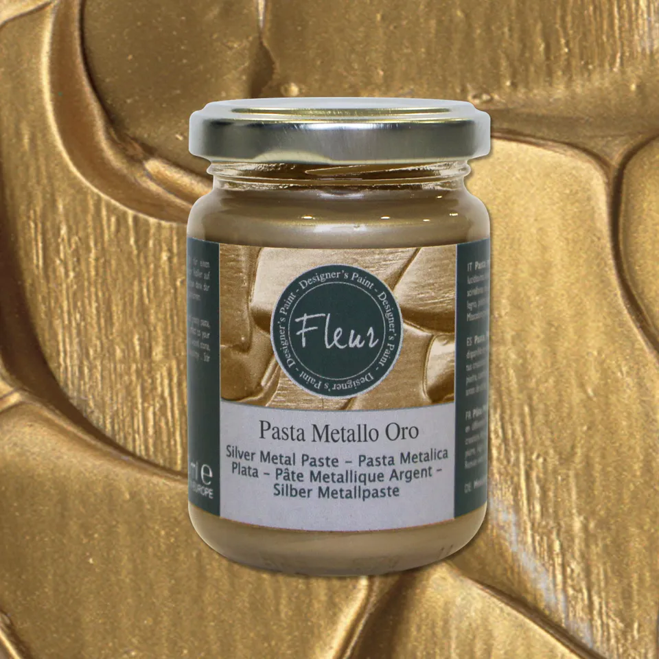 fleur-structure-paste-pasta-metallo-oro-gold-gl-nzend image 1