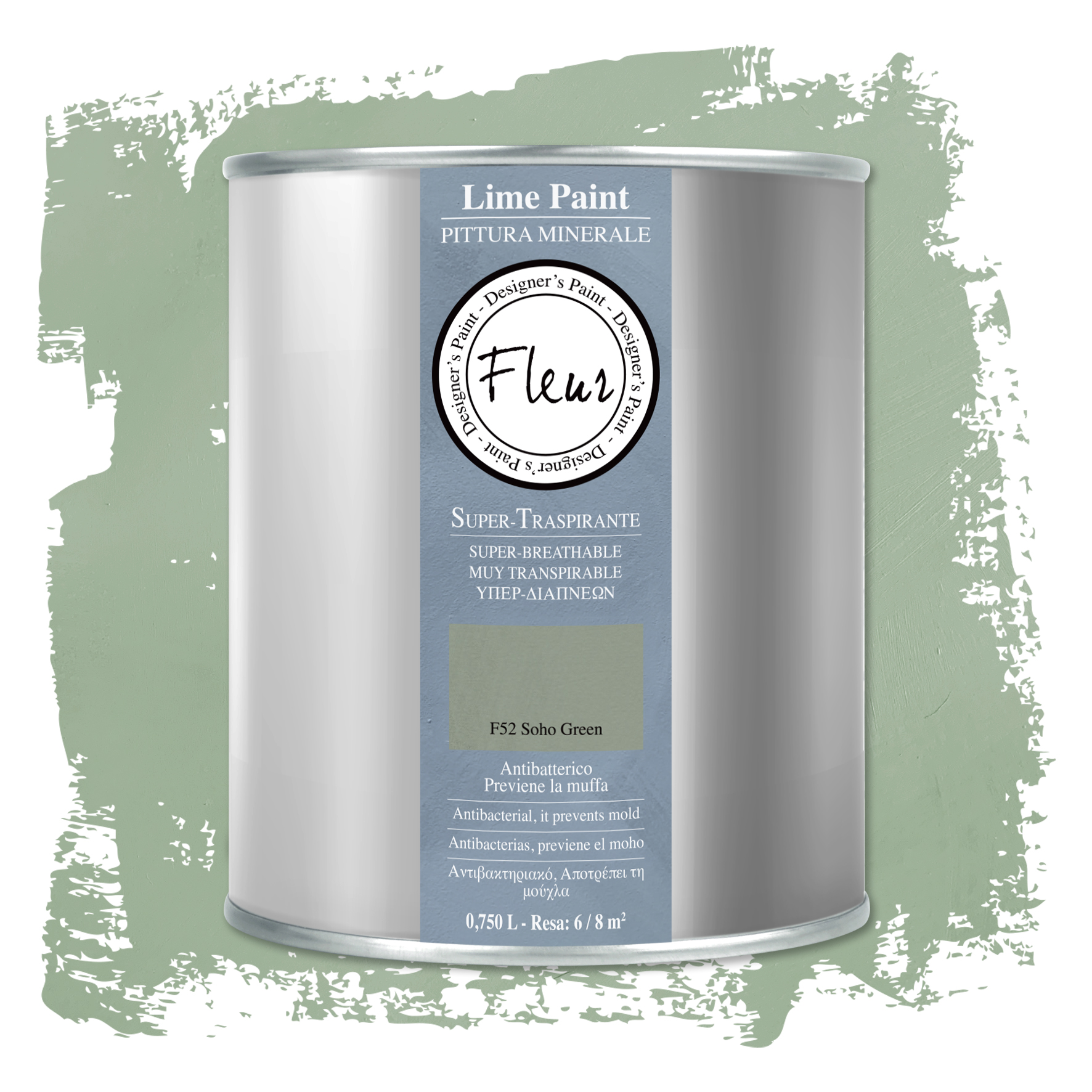 fleur-soho-green-kalkfarbe-grau-gr-n-f-r-wand-und-innenraum image 4