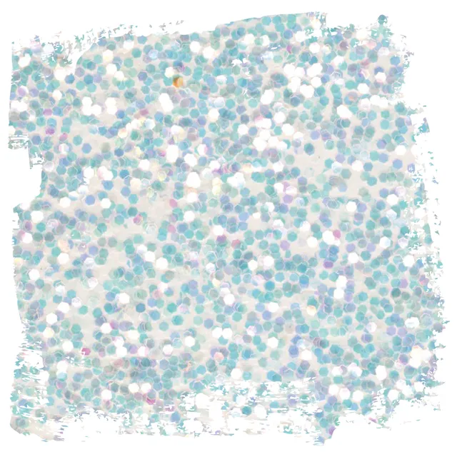fleur-powder-glitter-glitzerpulver-white-rainbow-fein image 1