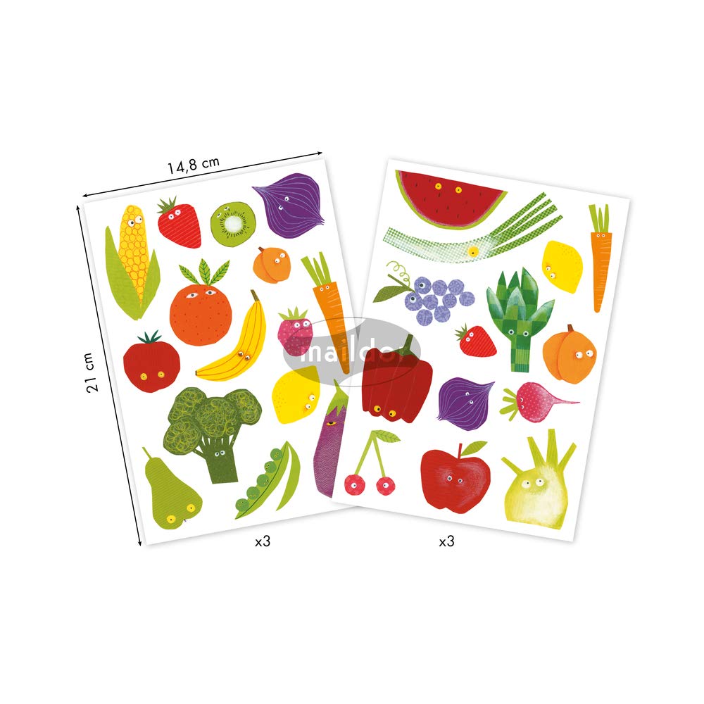 my-mandarine-ae030o-baby-sticker-obst-gem-se-6-b-gen-87-st-ck image 2
