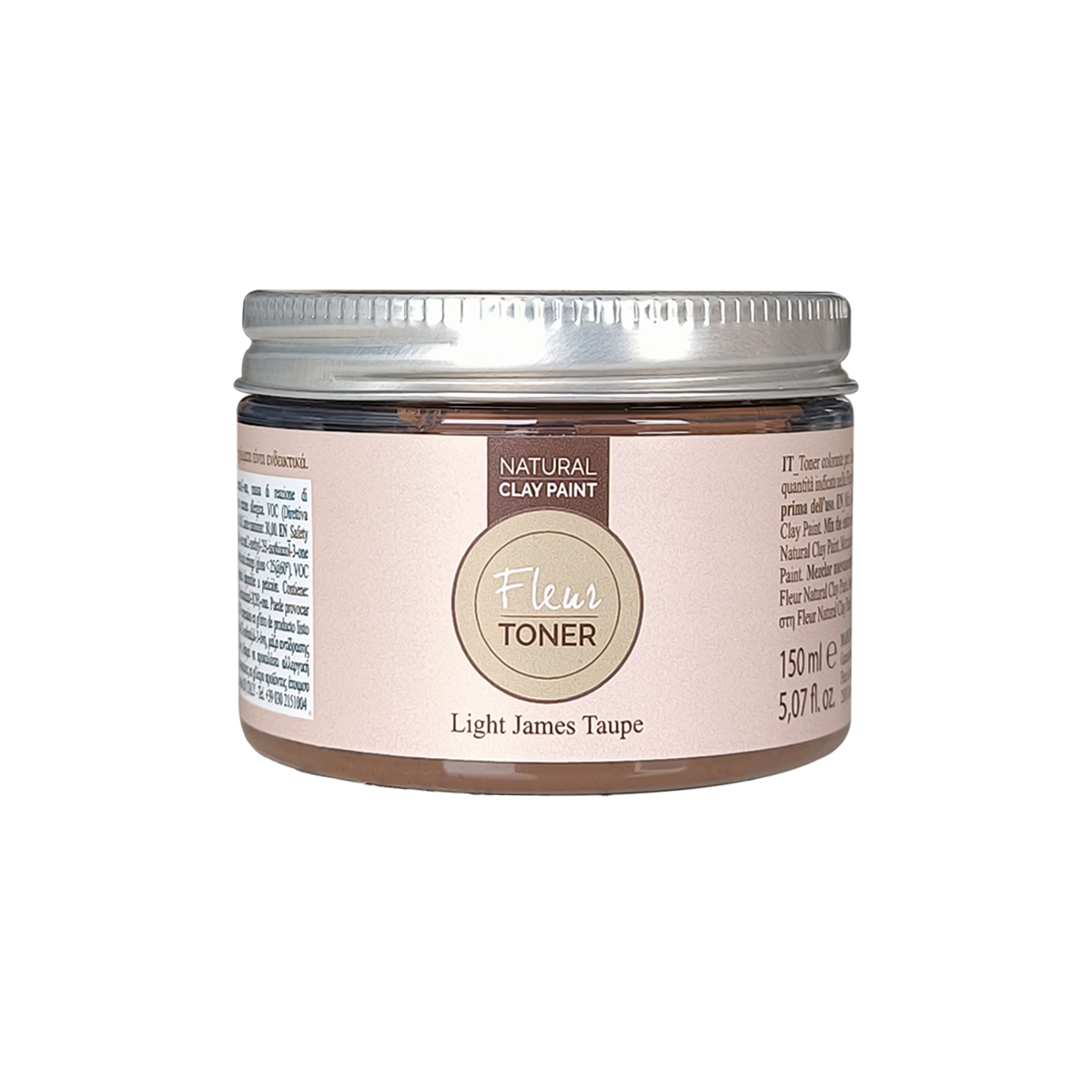 fleur-natural-clay-paint-toner-light-james-taupe-abt-nfarbe image 2