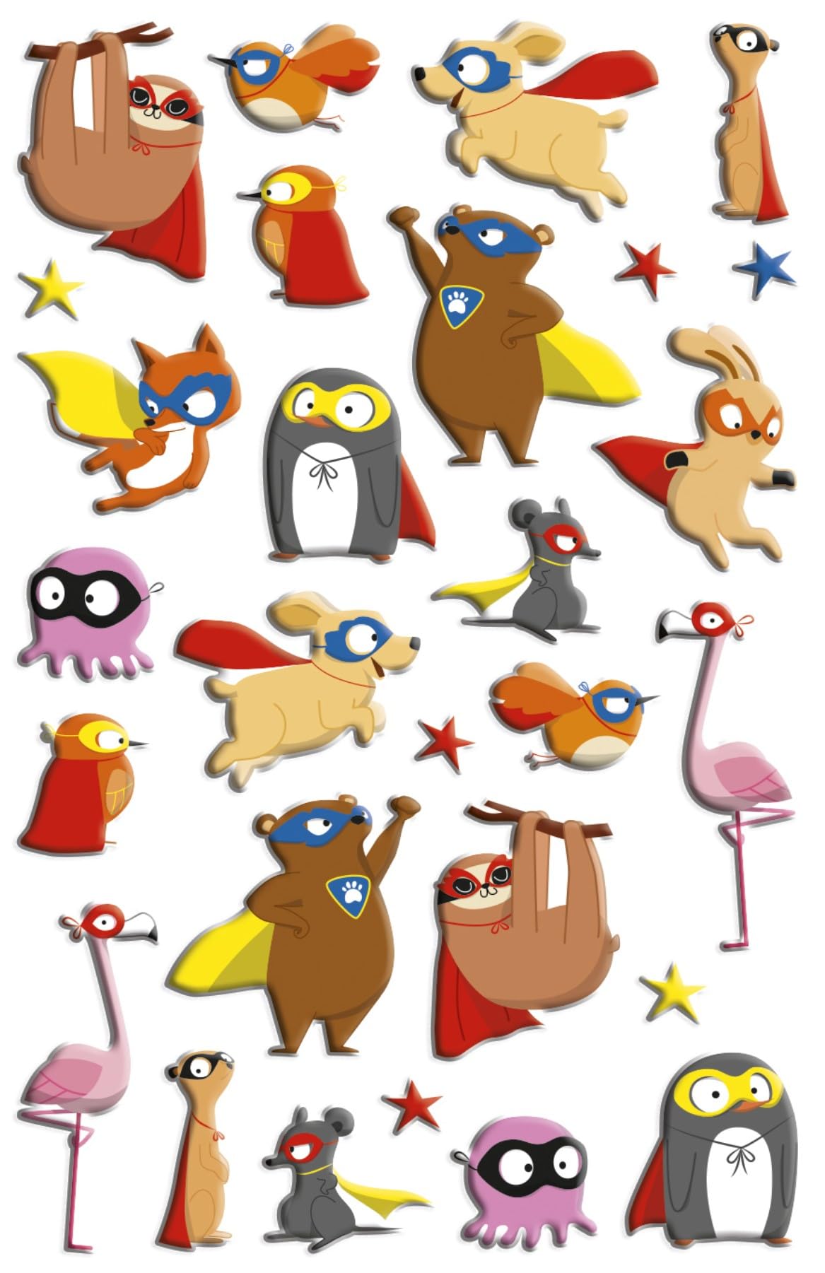 avenue-mandarine-cooky-cy112c-3d-sticker-tiere-superheld image 6