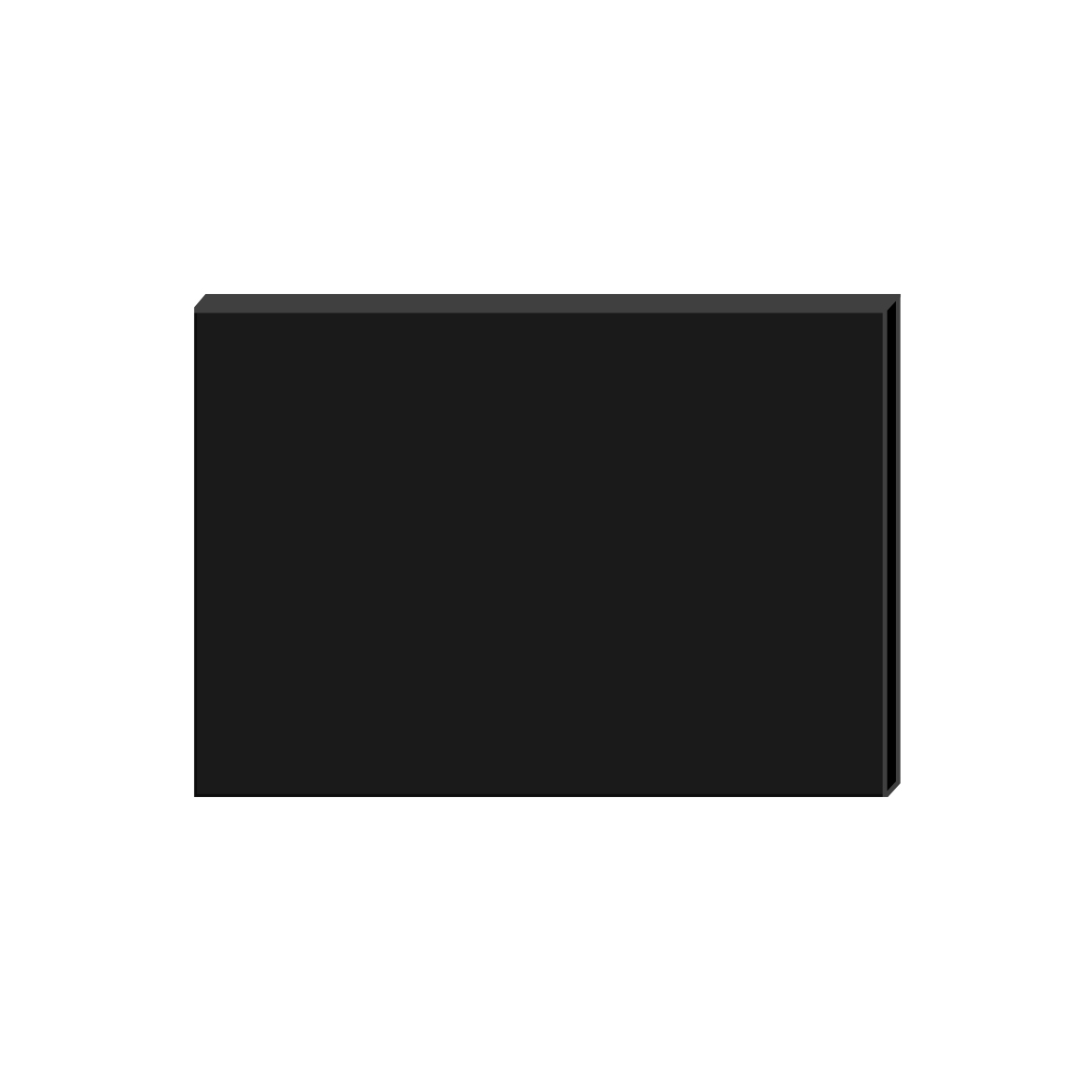 fleur-tela-nera-keilrahmen-leinwand-30x40-cm-schwarz image 1