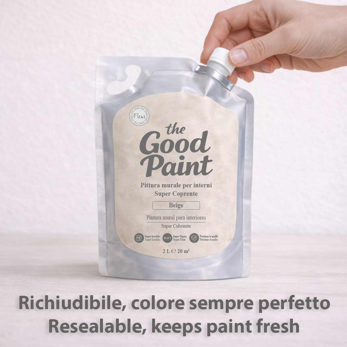 fleur-the-good-paint-grigio-neutro-wandfarbe-2l-matt image 6