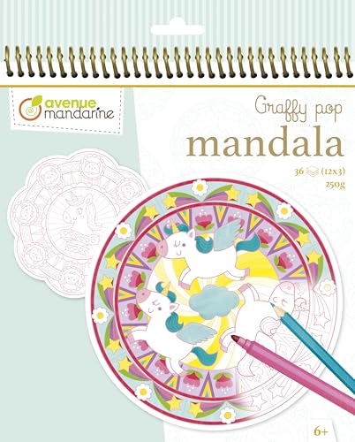 avenue-mandarine-coloriages-gy071c-malblock-mandala-magie-36-blatt image 8