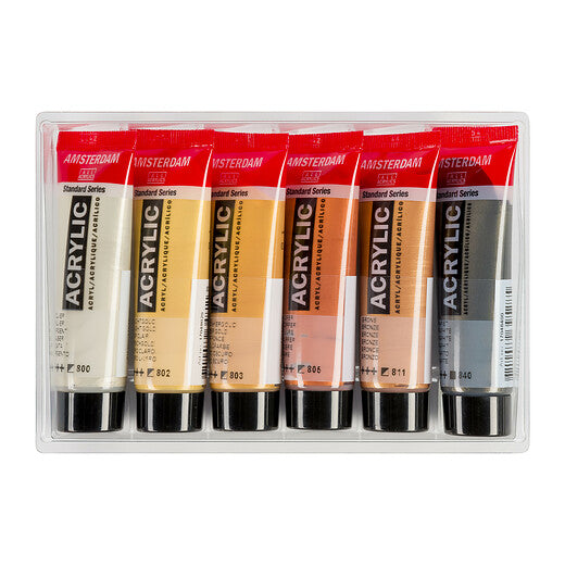 amsterdam-standard-series-acrylfarbe-metallic-set-6x20-ml image 2