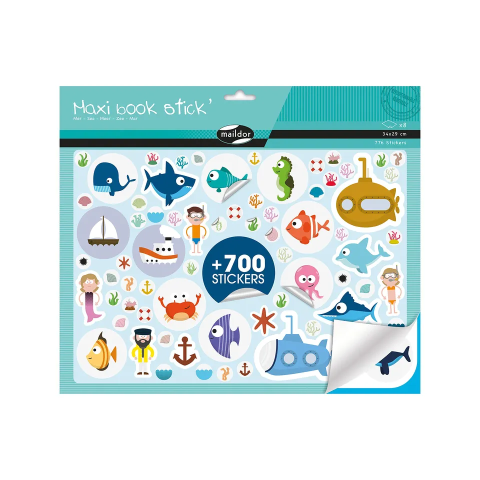 avenue-mandarine-maildor-ae173c-maxi-book-stick-stickerbuch-meer-776-st-ck image 1