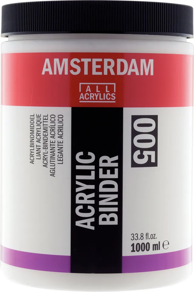 amsterdam-auxiliaries-acrylic-binder-bindemittel-1000ml-transparent image 1