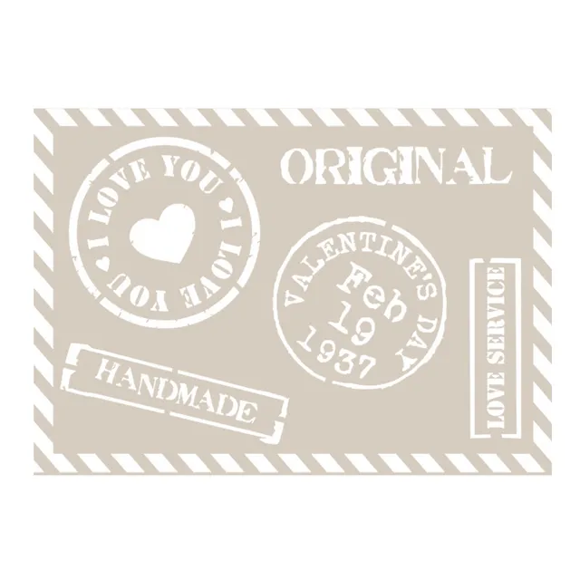 fleur-retro-style-stamps-decoupage-papier-21x29-7 image 1