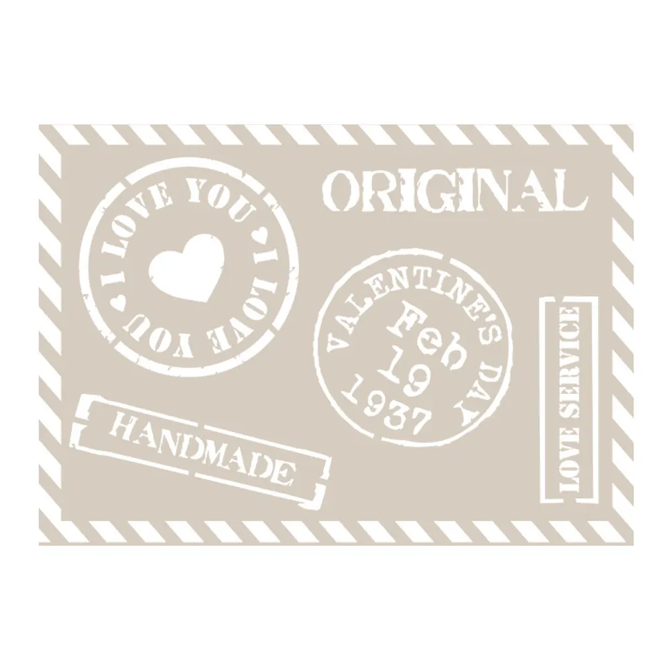 fleur-retro-style-stamps-decoupage-papier-21x29-7 image 1