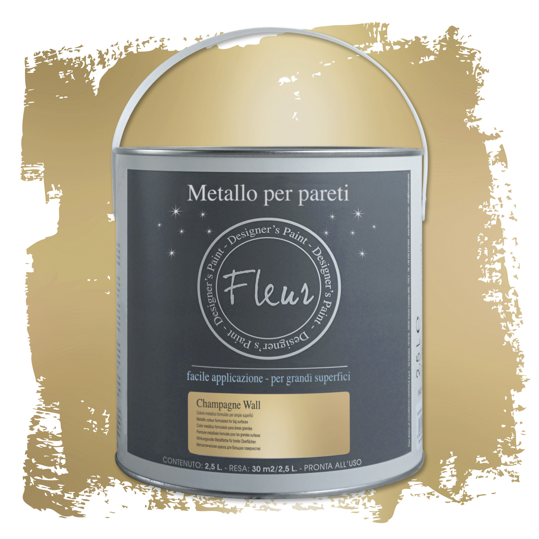fleur-metallic-colours-champagne-metallicfarbe-gold image 3