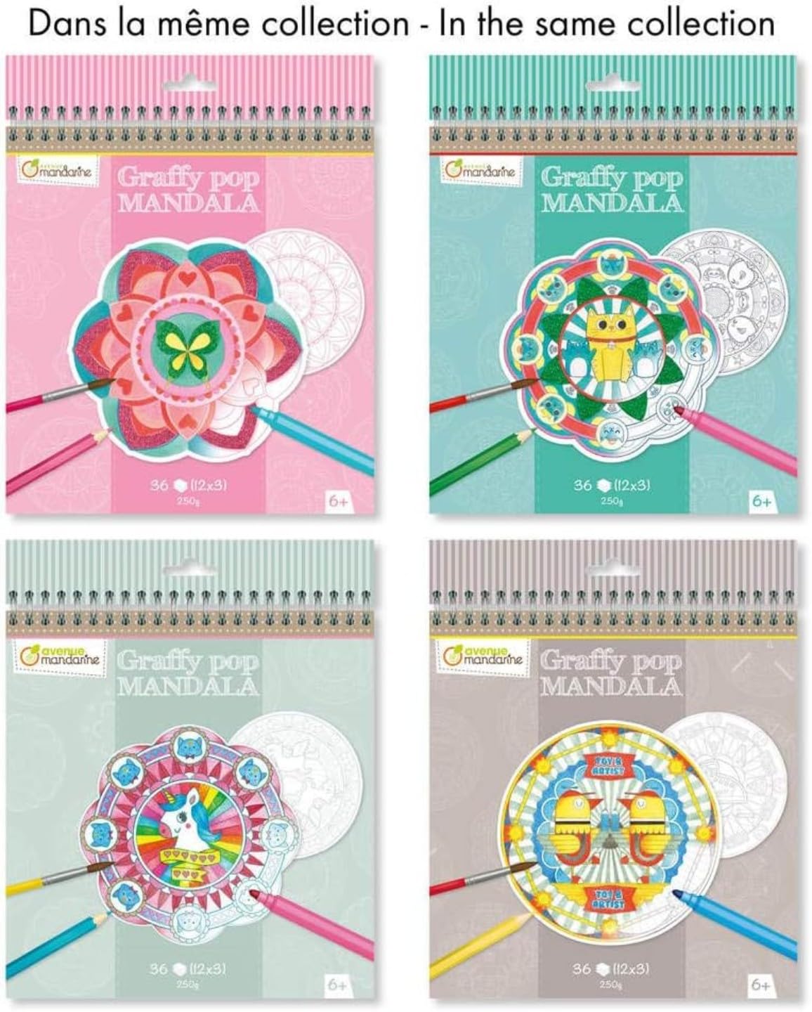 avenue-mandarine-coloriages-gy027o-malbuch-mandala-rosa image 4