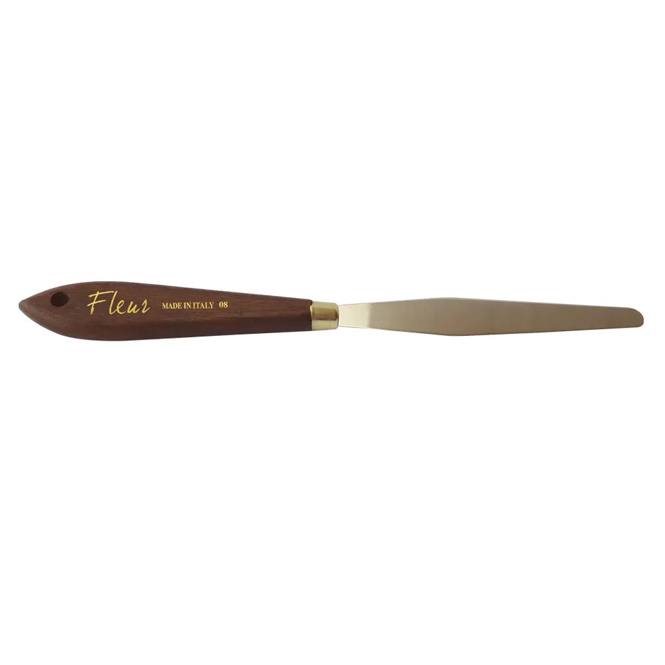 fleur-accessories-malspachtel-nr-08-stahl-holz-22cm image 1