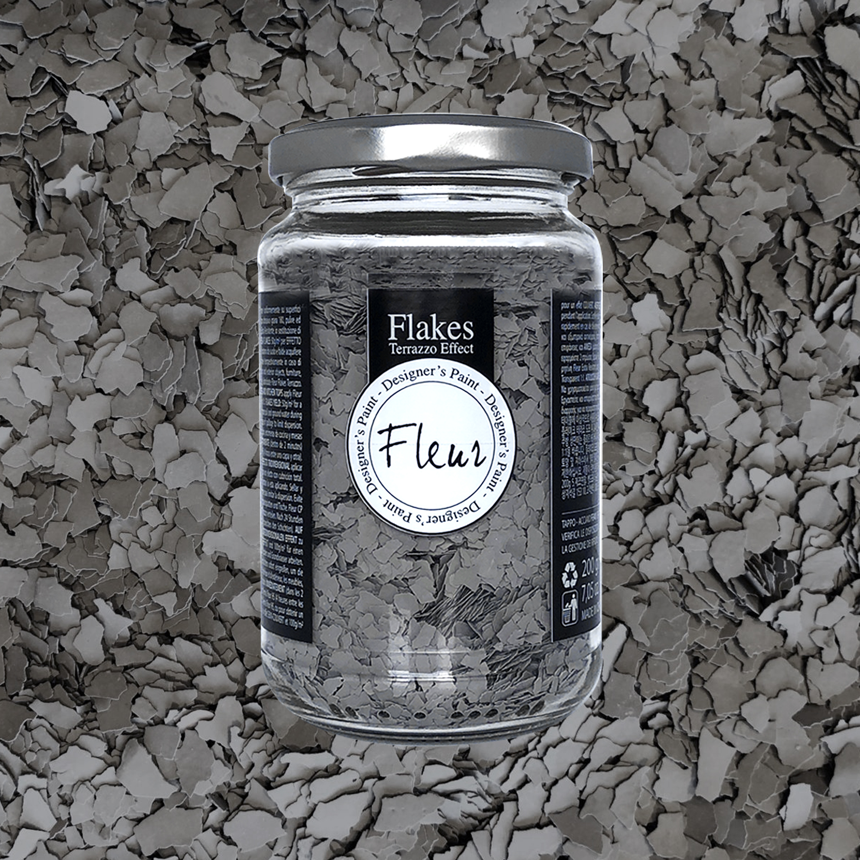 fleur-flakes-terrazzo-dekoflakes-taupe-quartz image 2