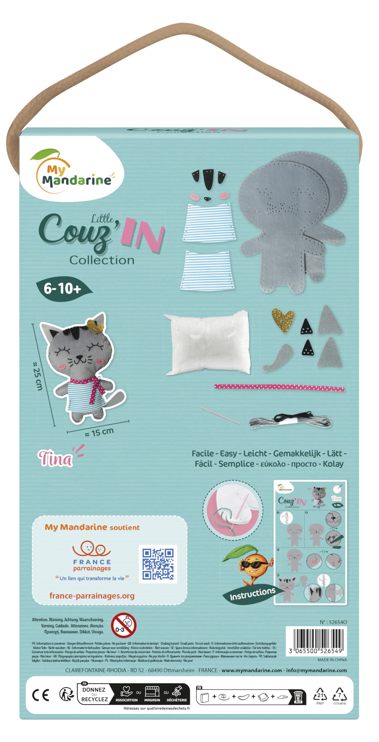 avenue-mandarine-little-couz-in-n-hset-tina-katze-ab-6-jahren image 2
