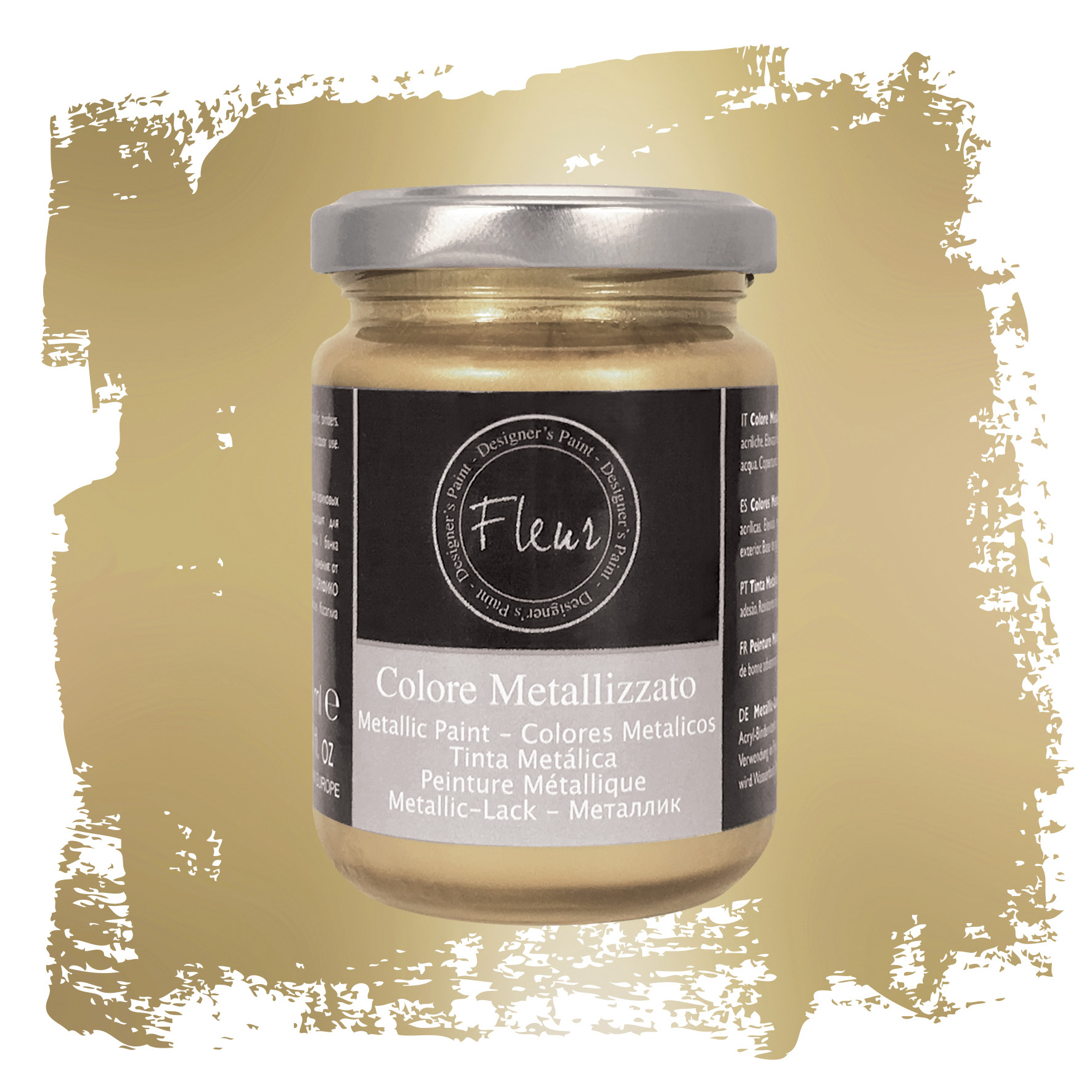 fleur-metallic-colours-champagne-metallicfarbe-gold image 2