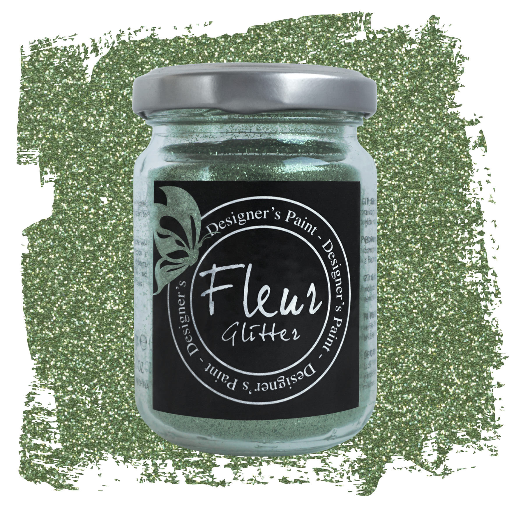 fleur-powder-glitter-sage-green-glitzerpulver-salbei-gr-n image 2