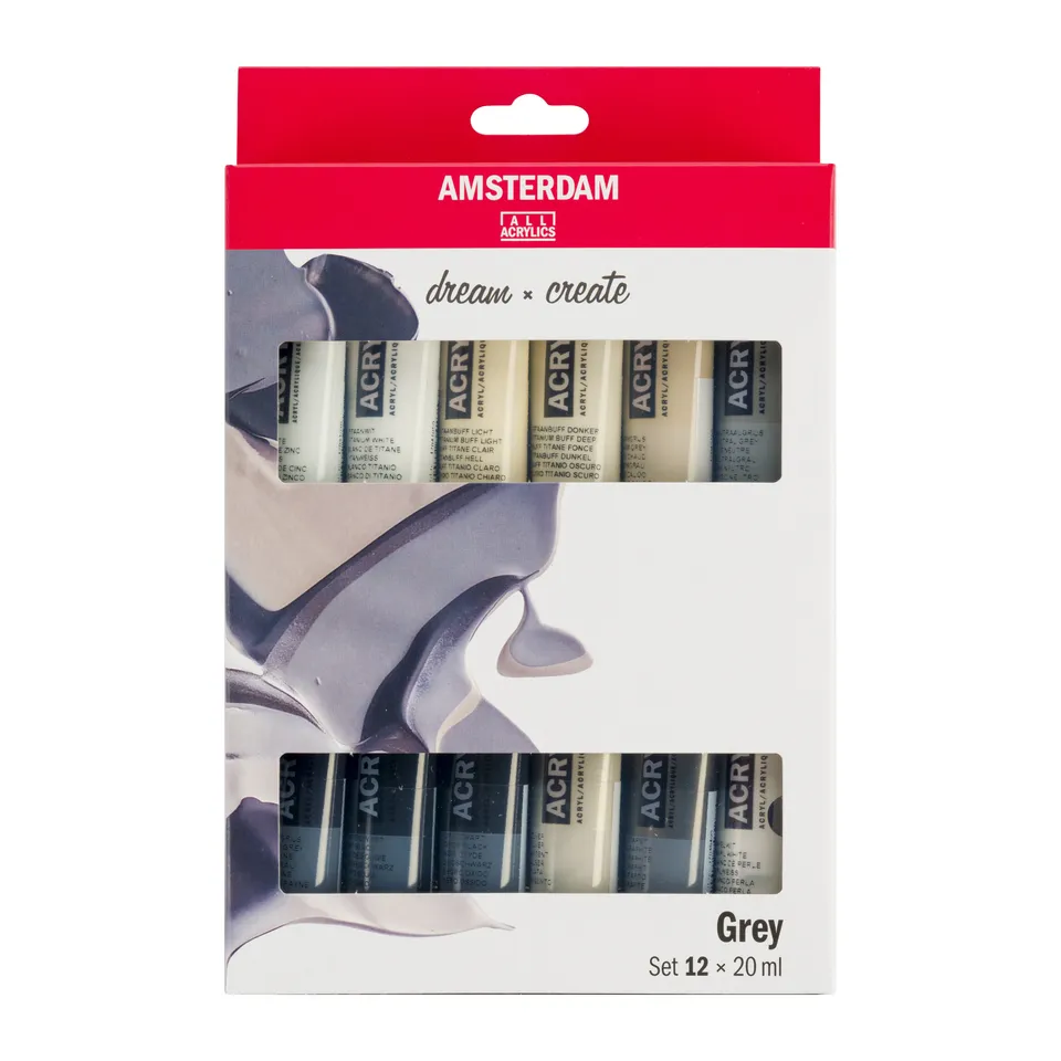 amsterdam-standard-acrylfarben-grau-set-12x20-ml image 1