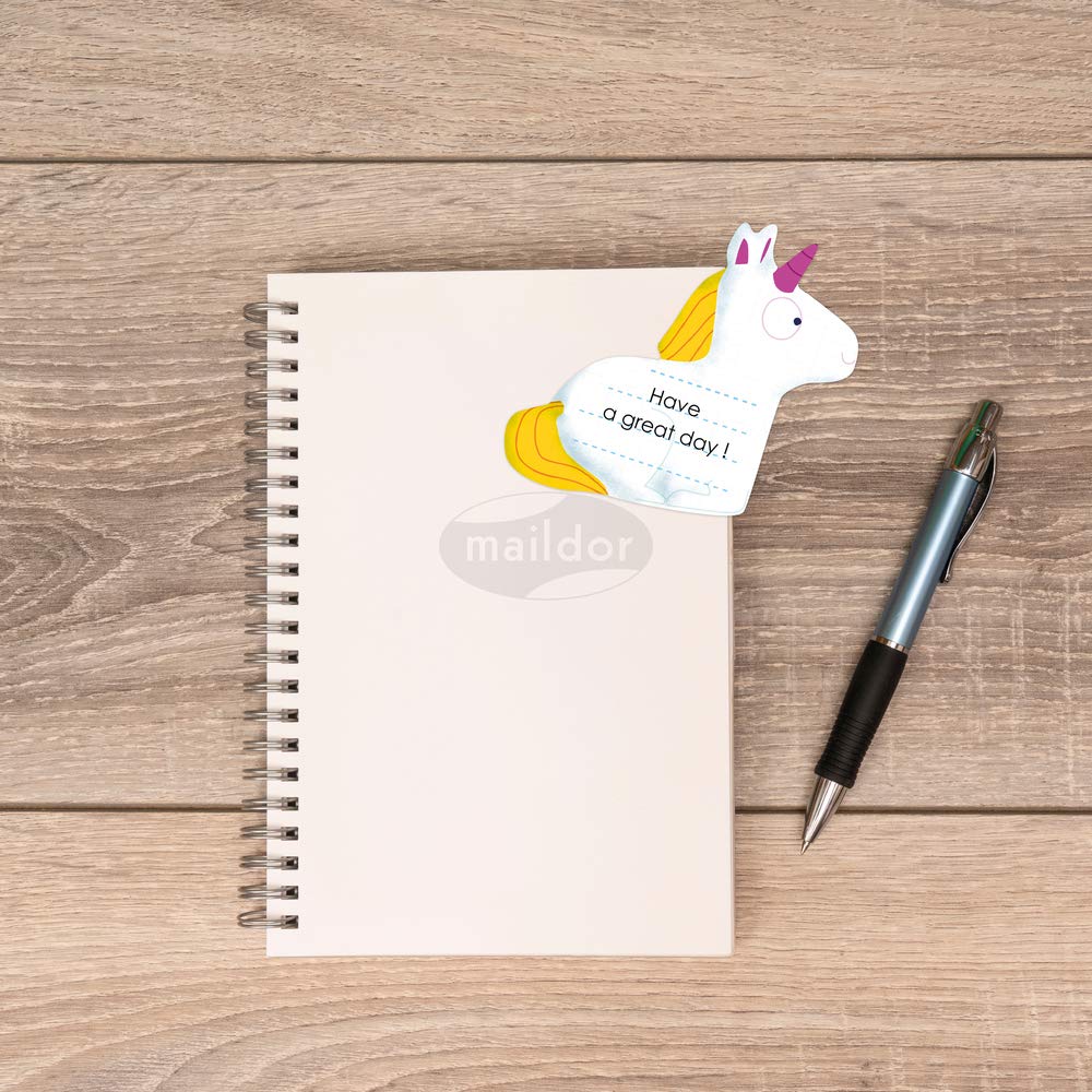 maildor-modou-mi042c-haftnotizblock-einhorn-50-blatt image 3