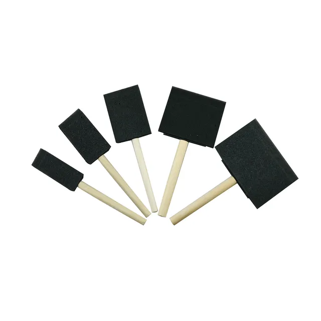 fleur-brushes-set-10-schwammpinsel-assortiert-glatt image 1