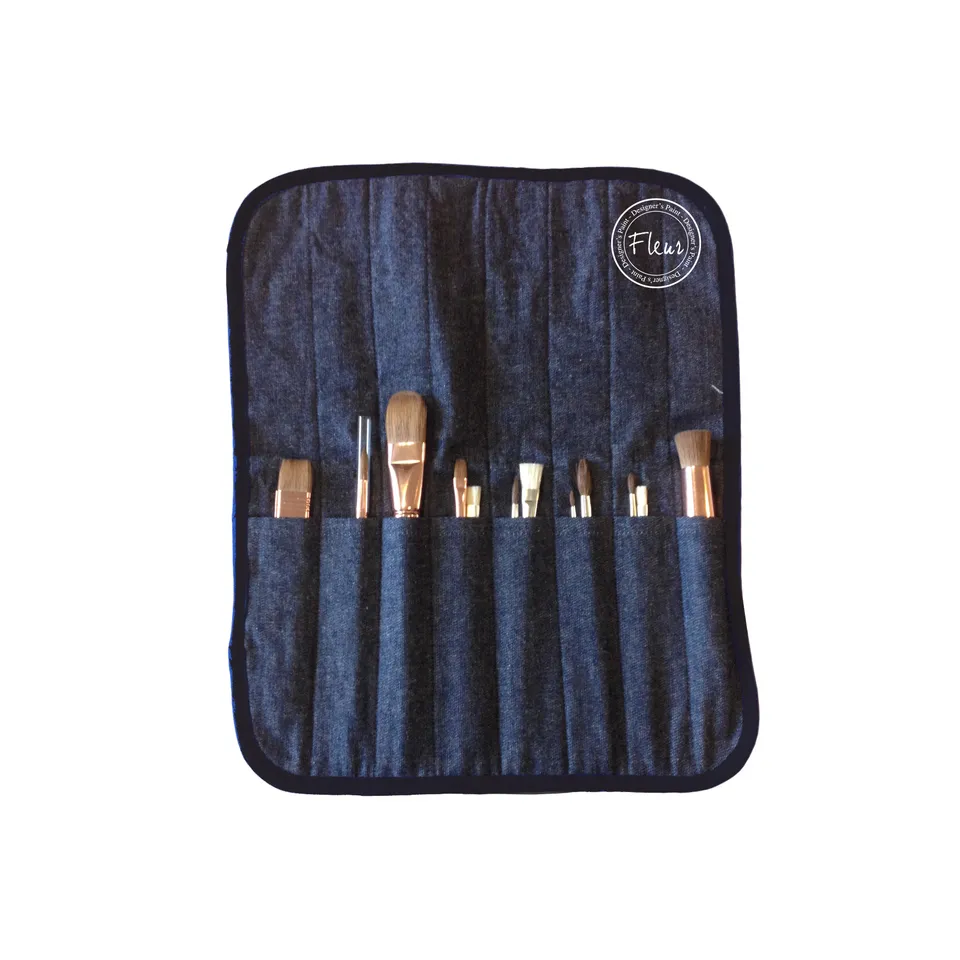 fleur-porta-pennelli-pinselmappe-jeans-40x33-cm image 1