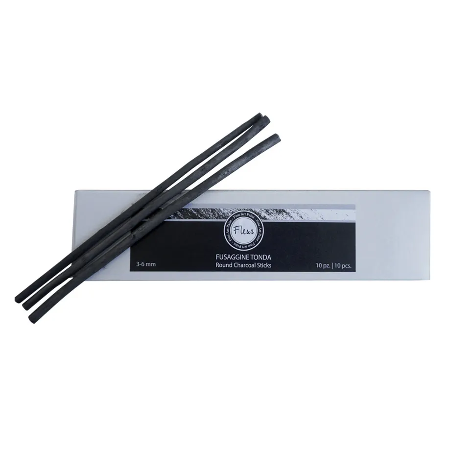 fleur-accessories-fusaggine-tonda-zeichenkohle-rund-3-6-mm image 1