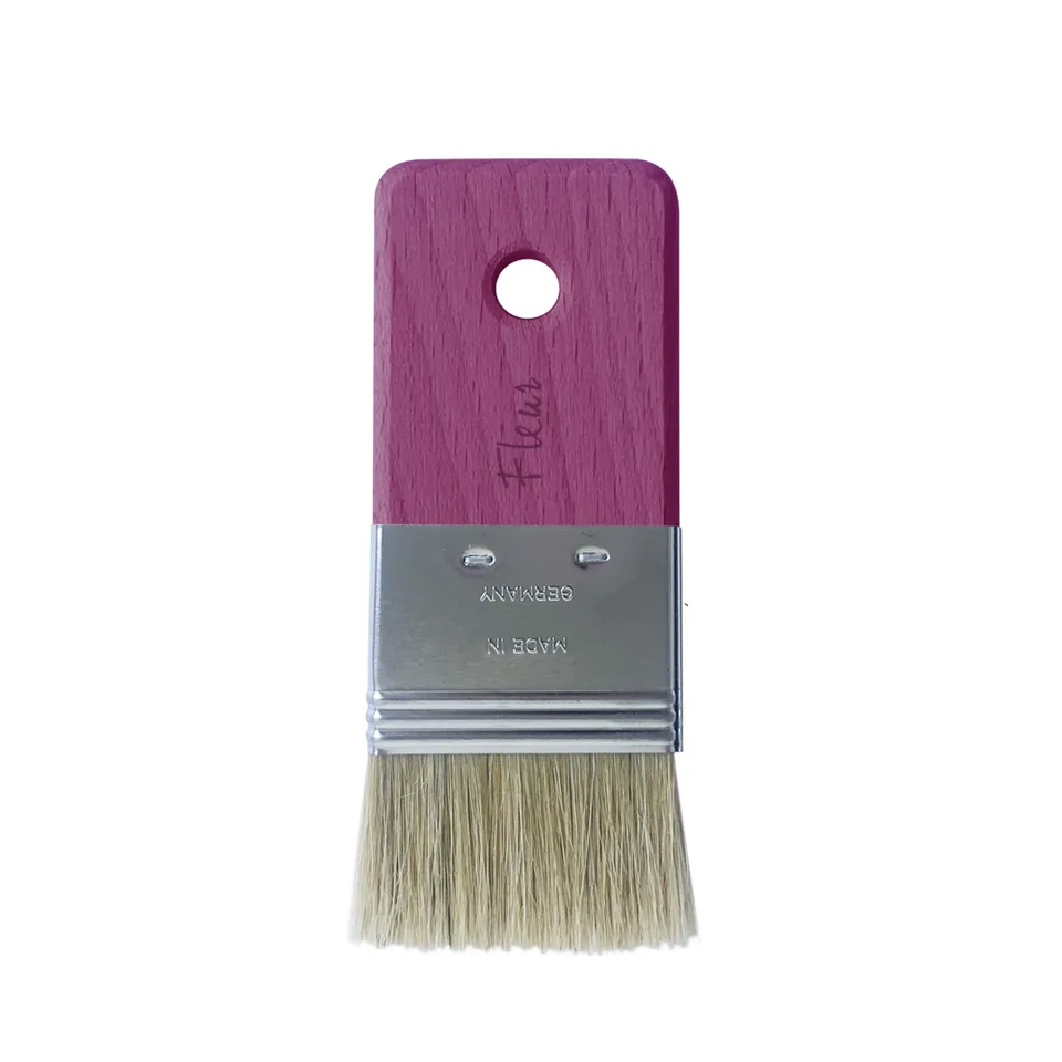 fleur-brushes-deko-pinsel-flachpinsel-60-mm-naturborsten image 1
