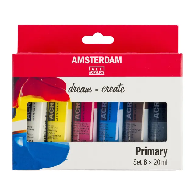 amsterdam-standard-acrylfarbe-primary-set-6x20-ml-sortiert image 1