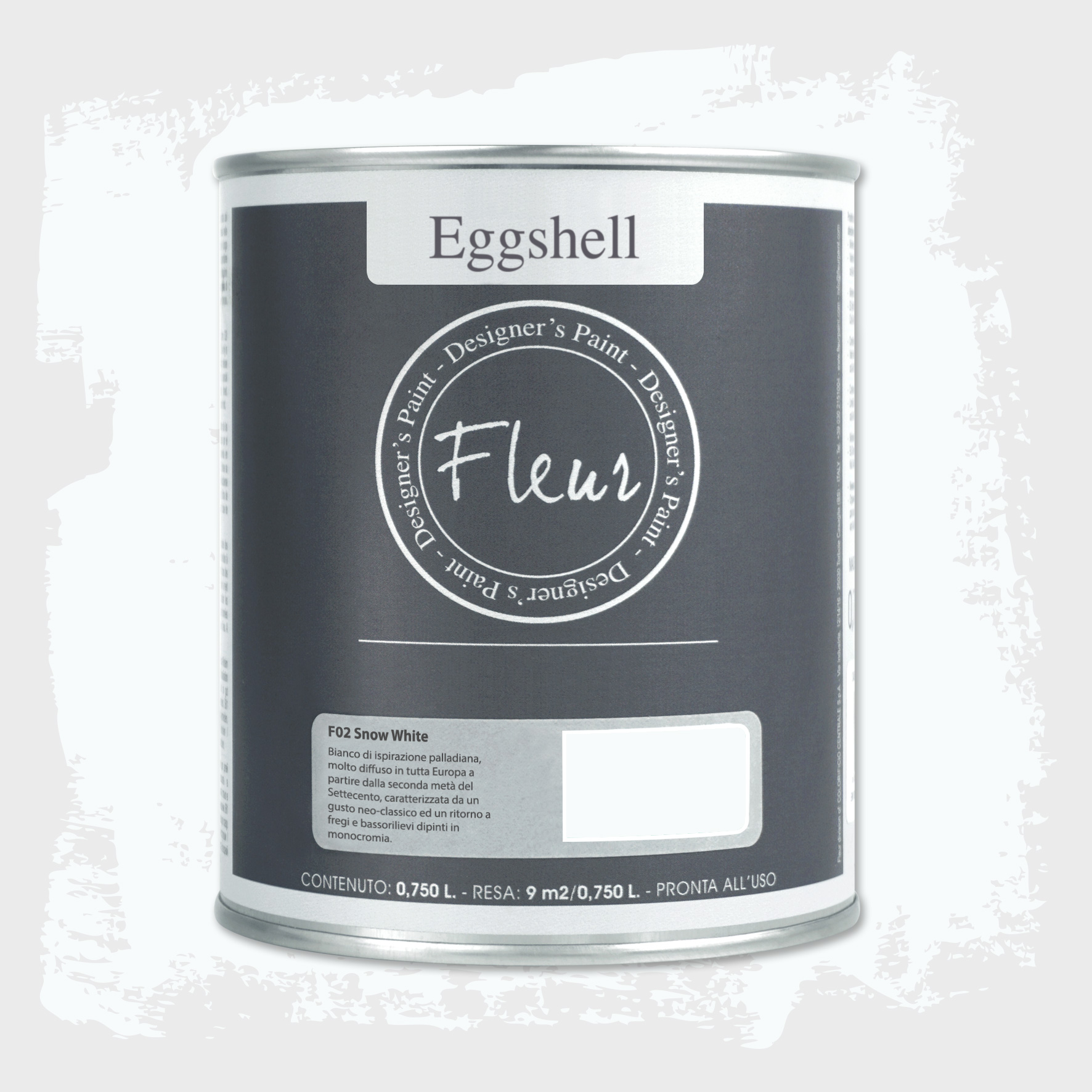 fleur-eggshell-snow-white-m-belfarbe-seidenmatt-wei image 2